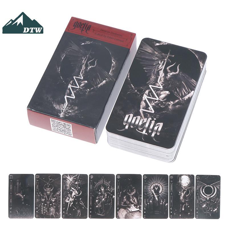 DTW Goetia in Darkness Cards Oracle Cards Tiên tri Bói toán Trò chơi thể thao