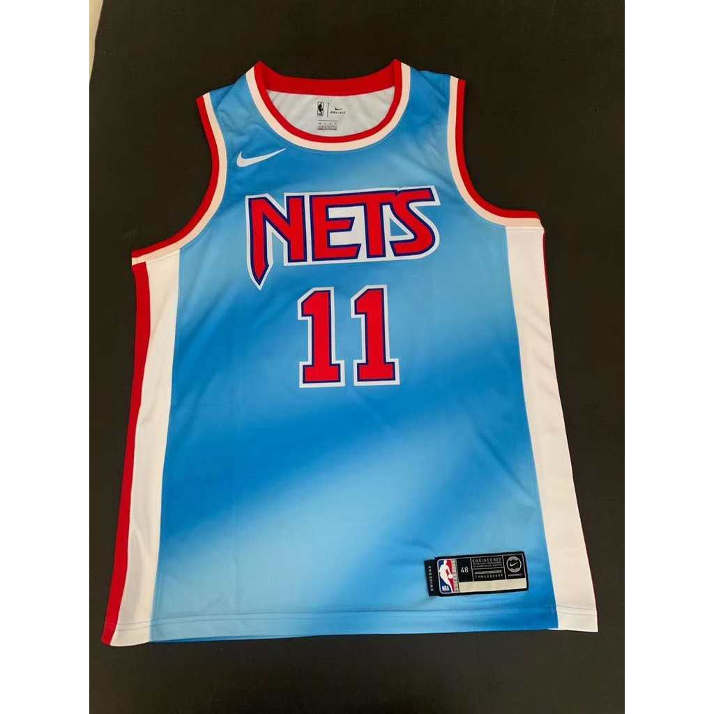20-21 Lưới NBA mùa giải mới No. 11 Kyrie-Áo Jersey Kyrie Irving Phiên bản Hot Press Đồng phục bóng r
