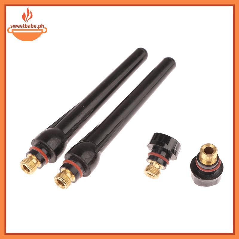 Ngọt Ngào 5 Chiếc Hàn TIG 57Y02 Ba Nắp Cho TIG Hàn Torch WP17 / 18 / 26 Series Tig Vật Tư Tiêu Thụ H