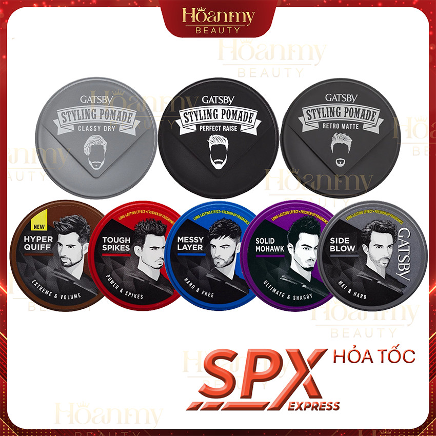 Wax Tạo Kiểu Tóc GATSBY STYLING WAX MAT & HARD 75g