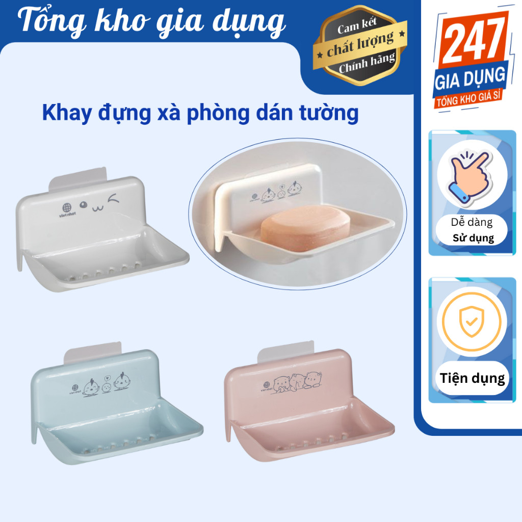 Khay đựng xà phòng dán tường Việt Nhật 5609