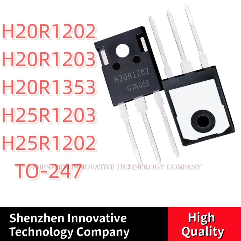 5 Chiếc H20R1203 H20R1203 H20R1353 H25R1203 H25R1203 H25R1203 TO-247 IGBT Hiệu Ứng Trường Transistor