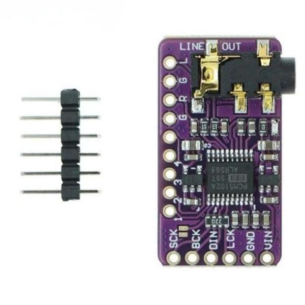 Giao diện DAC PCM5102A I2S – Bộ giải mã âm thanh kỹ thuật số GY-PCM5102, mô-đun I2S dùng cho máy ngh