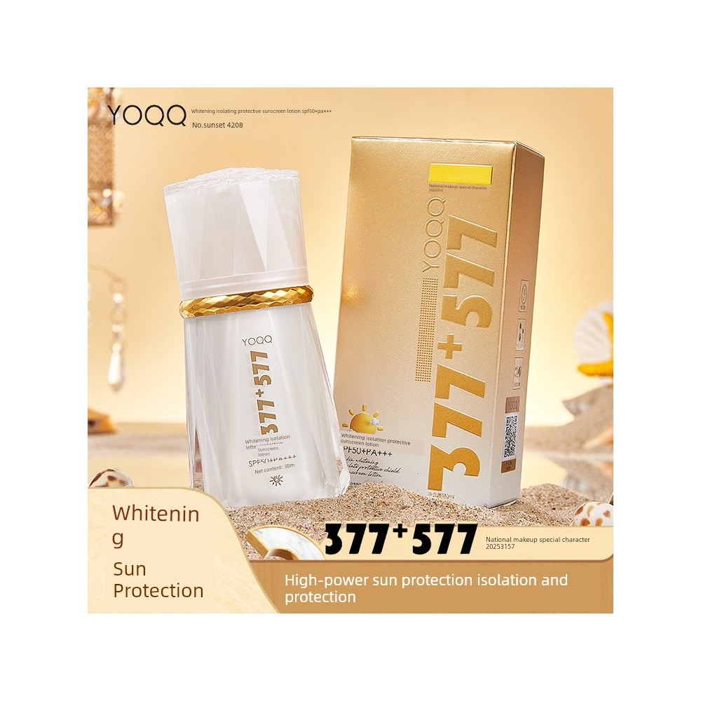 kem chống nắng body kem chống nắng Kem chống nắng làm trắng da 377 + 577YOQQ SPF50 + PA + + + Chống 
