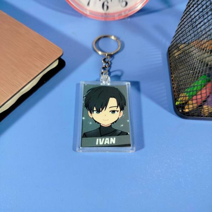 Gantungan Kunci Kotak Karakter ALIEN STAGE - Keychain Character ALNST Ivan Till Luka - Ivan A