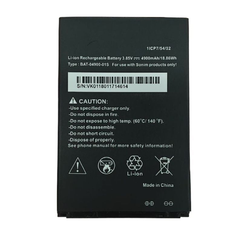 Pin SONIM SONIM XP8 XP8800 BAT-04900-01S 4900mah Dung Tích Lớn Thương Hiệu Mới