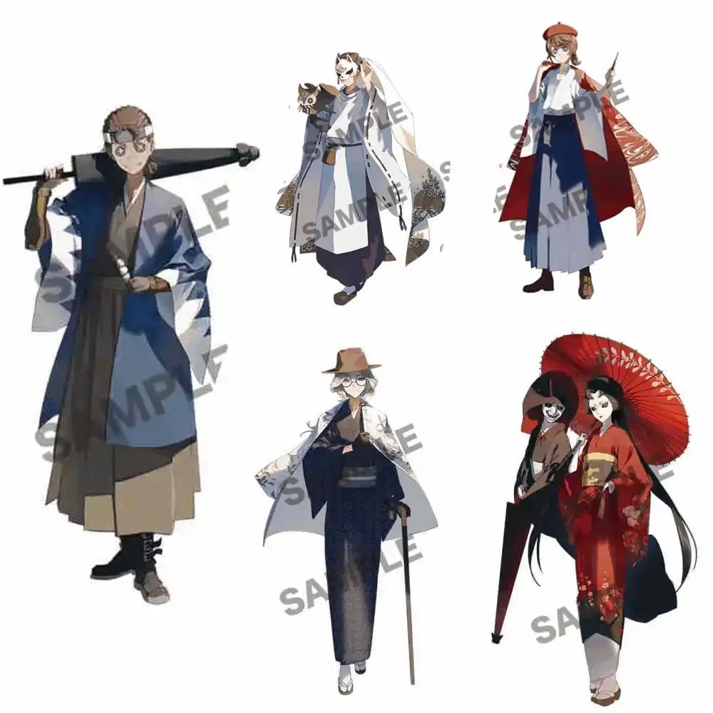 Standee Identity V Móc Khóa Mica Nhân Vật Naib Eli Edgar Michiko Đệ Nhất Nhân Cách Kyoto Journey Mô 