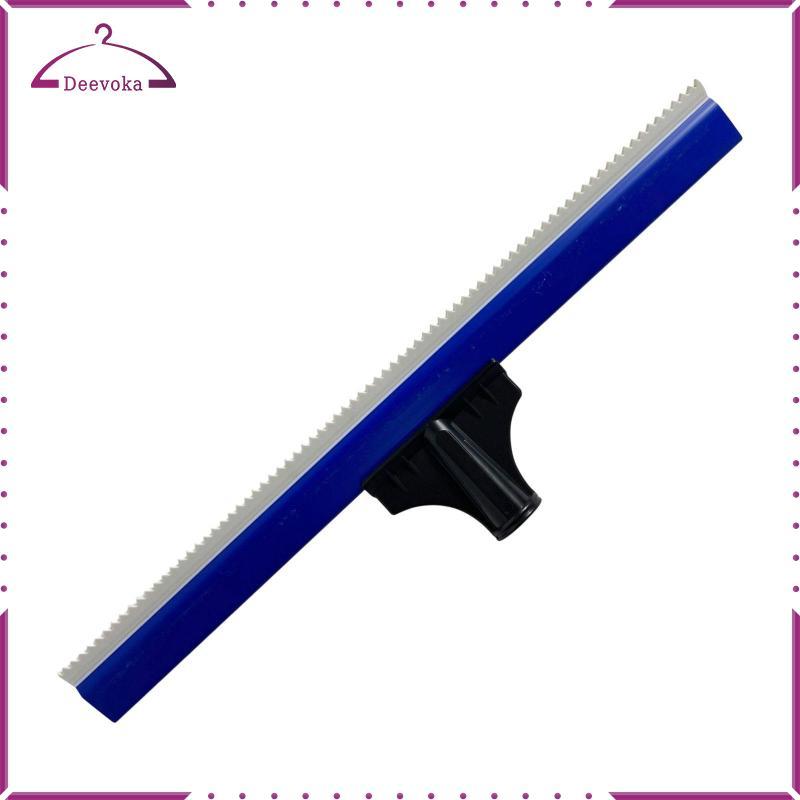 Cao su Notched Epoxy Floor Squeegee Paint Spreader Floor Coating Tool cho các dự án xi măng và nhà đ