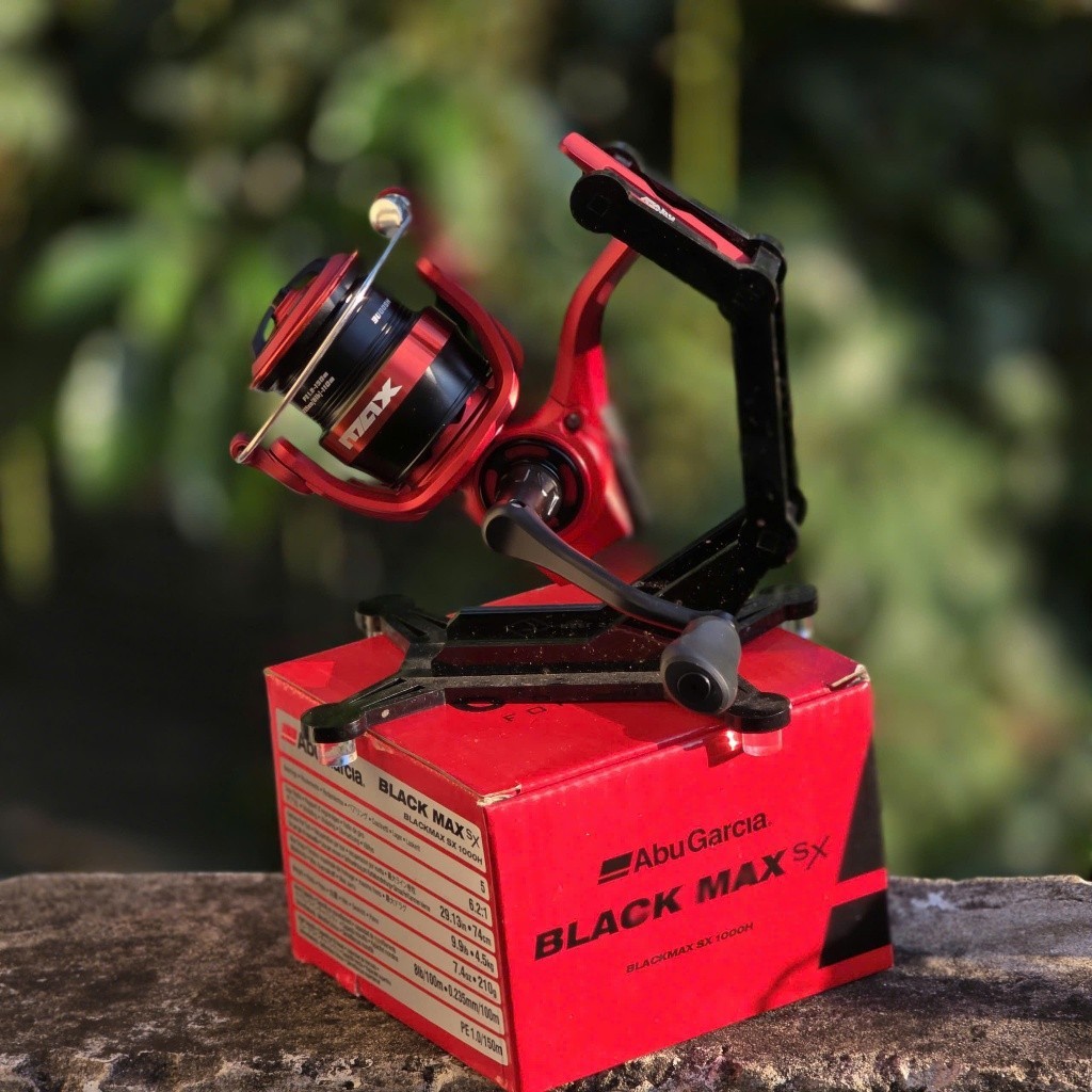Shlmano Slenna Máy cuộn dây câu kim loạiMáy Đứng Abu Black Max SX 2025 Máy Đứng câu cá Abu Black Max