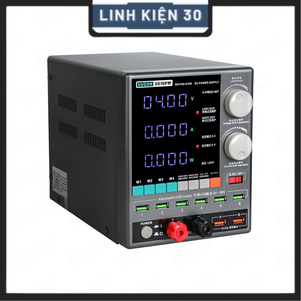Máy cấp nguồn Sugon 3010PM 30V-10A chính hãng