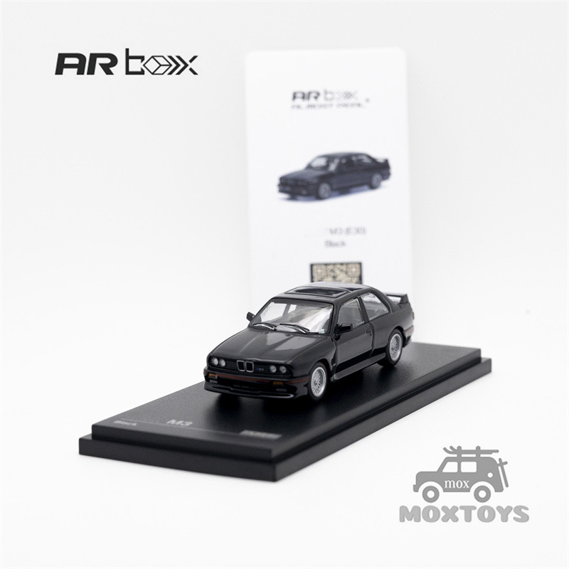 Aurora Model AM 1: 64 3 Series M3 Mk1 E30 Sedan Đen Diecast Model Car