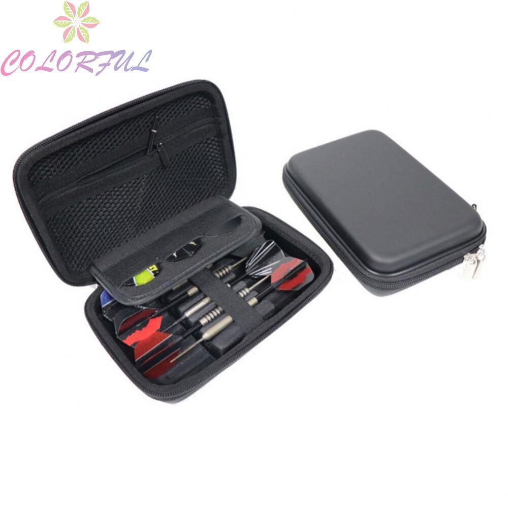 Portable Storage Box for 6 For darts with Strap and Compartments for Accessories