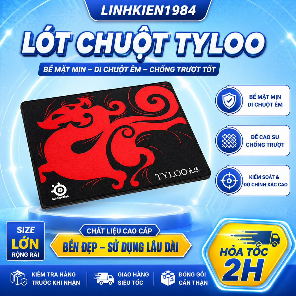 Lót Chuột Kingmaster Tyloo Y-1  20*25cm