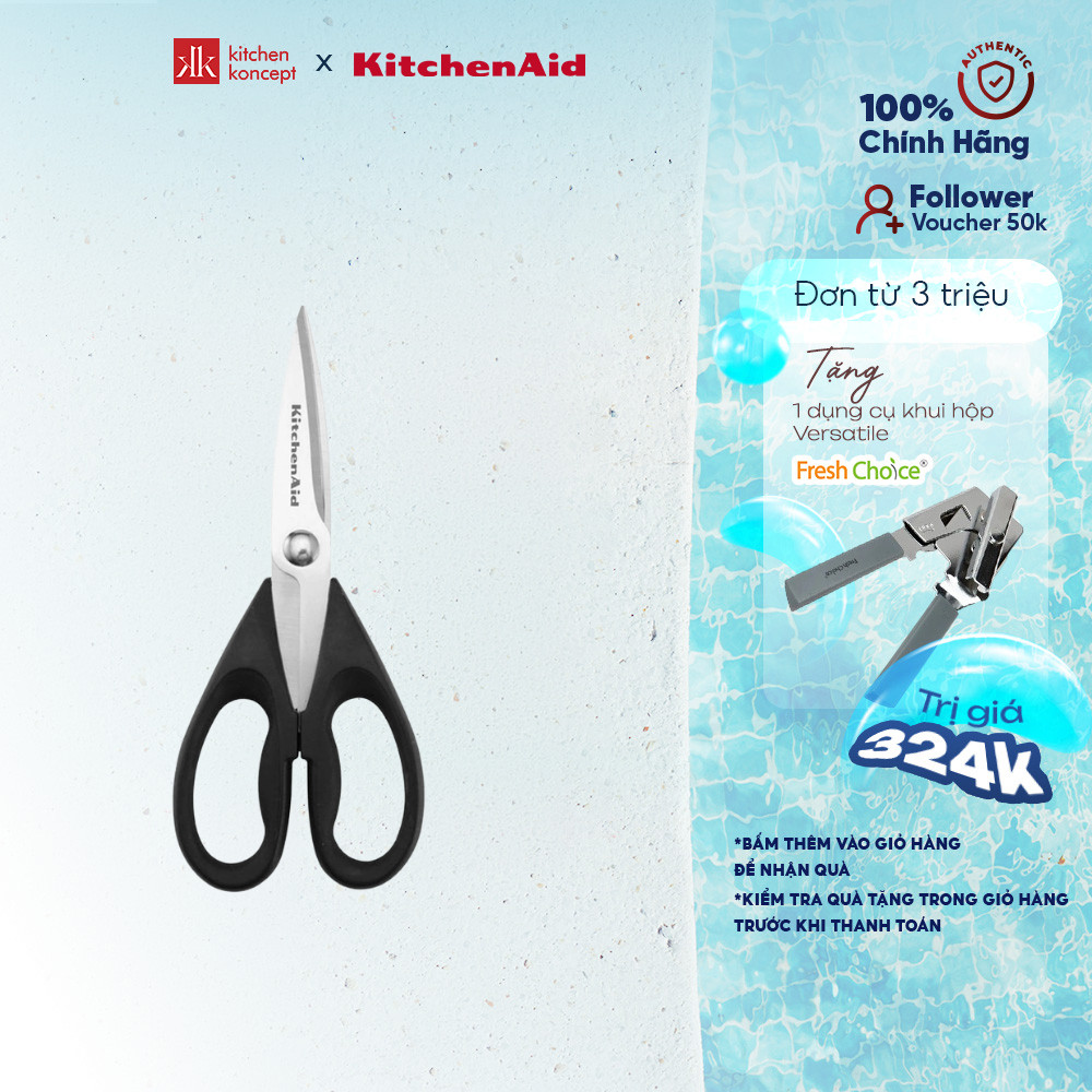 KitchenAid - Kéo đa năng màu đen Onyx