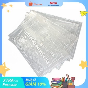 [MUA SỈ GIẢM 10%] [COMBO 4 CÁI] Túi đựng bài kiểm tra A5