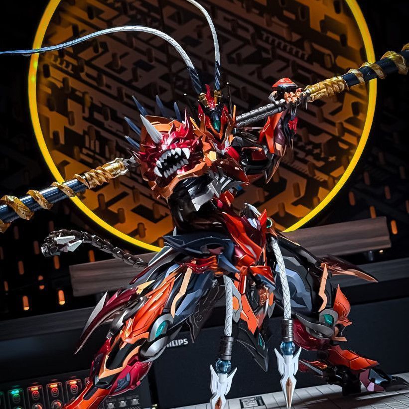 [Gundam / Modong Core] Ao Bing Nezha Cao In Bai Xue Ji Bai Heresy Modong Core Quà tặng sinh nhật Hộp