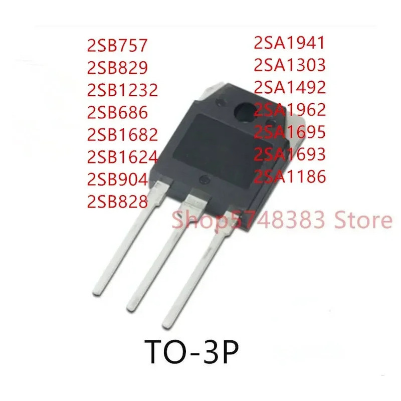 5 Chiếc 2SA1941 2SA1303 2SA1492 2SA1962 2SA1695 2SA1693 2SA1186 TO-3P Hiệu Ứng Trường Transistor