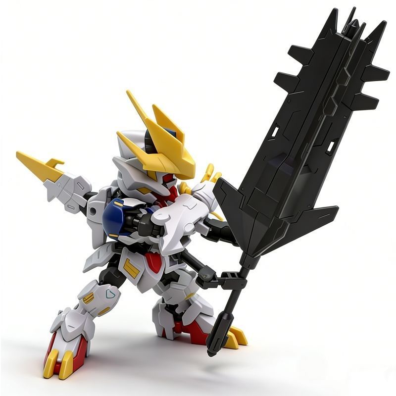 B Club SDCS Barbatos Wolf King Sirius Emperor Form Mô hình lắp ráp Gundam với bộ đèn