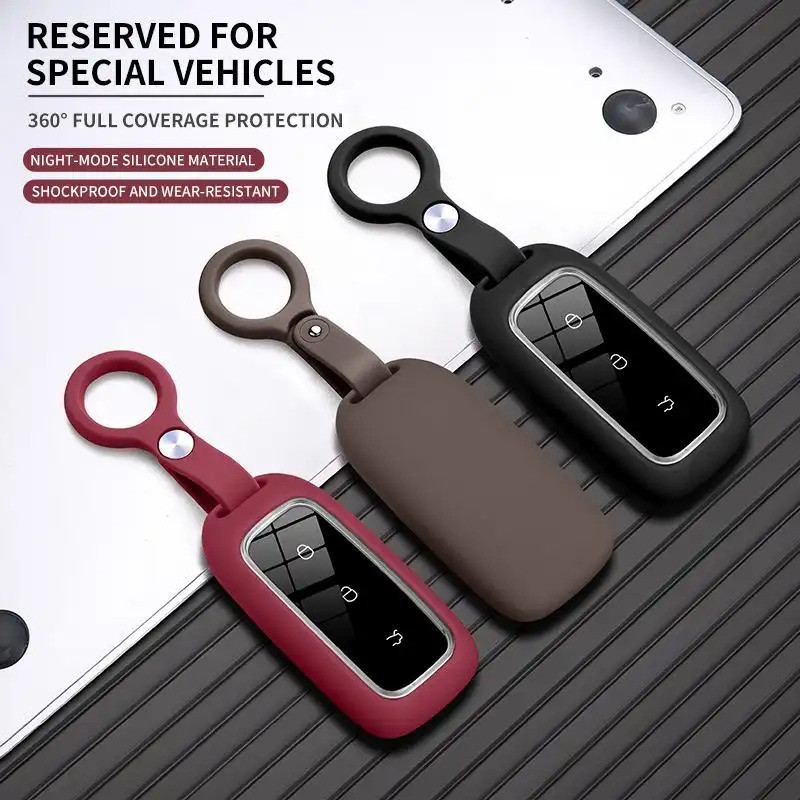 Ốp Chìa Khóa Ô Tô Silicon Cho Geely Galaxy L7 Bộ Chìa Khóa Mới L6 Đặc Biệt Galaxy L6 Galaxy E8