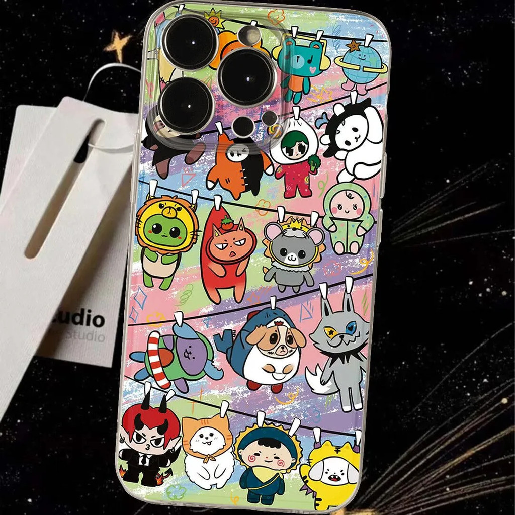 Nhiều Giảm Giá gmmtv All-Star Q Phiên Bản Ốp Lưng Điện Thoại Lỗ Chính Xác Bao Gồm Tất Cả Cho Iphone 