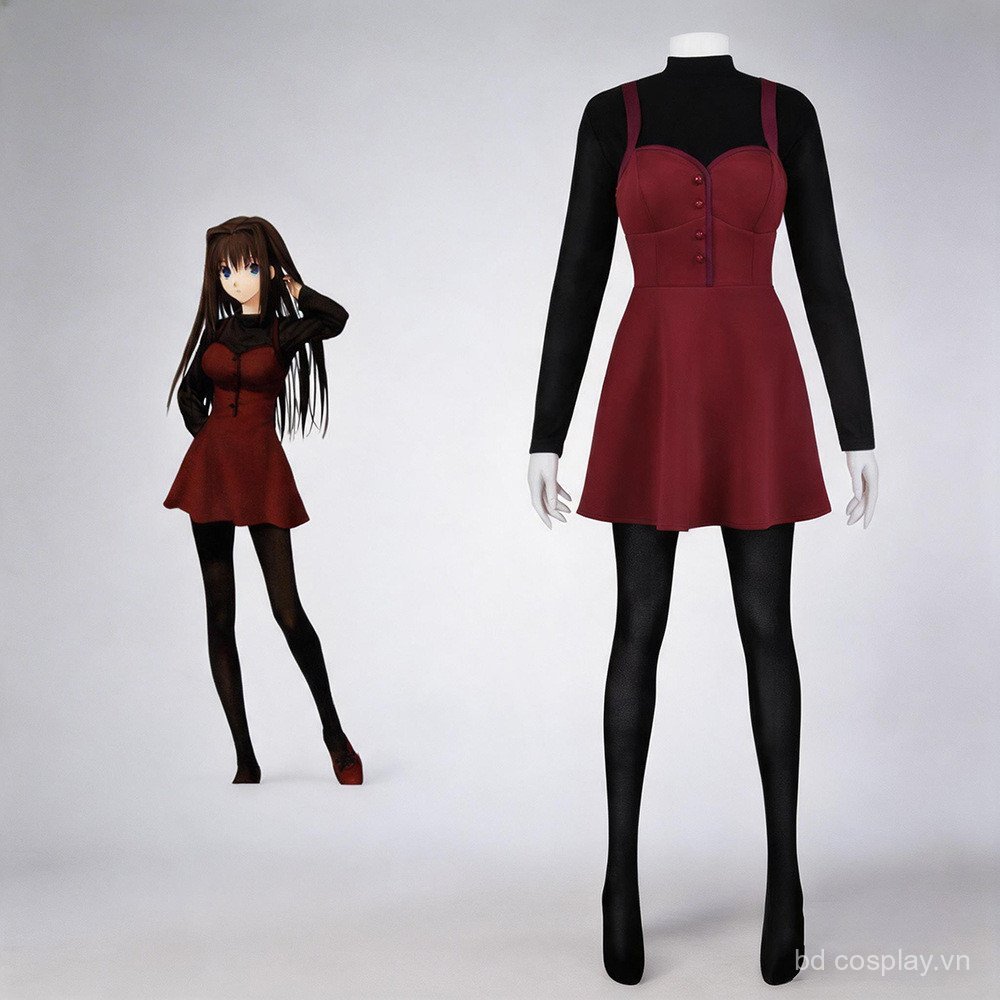 Aoko Aozaki Cùng Phong Cách cos Trang Phục Ảo Thuật Gia Đêm cosplay Anime Trang Phục Hai Chiều Anime