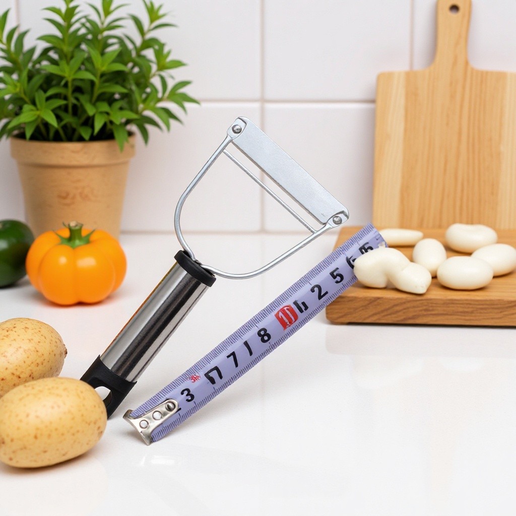 Phong Cách Mới Thép Không Gỉ Cạp Trái Cây Rau Củ Cạp Một Yuan Hai Yuan Store Cung Cấp I5DG