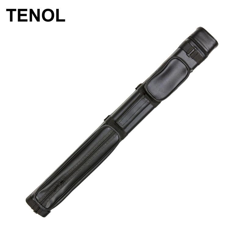 TENOL Pool Cues Case Bida Pool Cue Bag 5 lỗ Dễ dàng mang theo Dây kéo Da PU