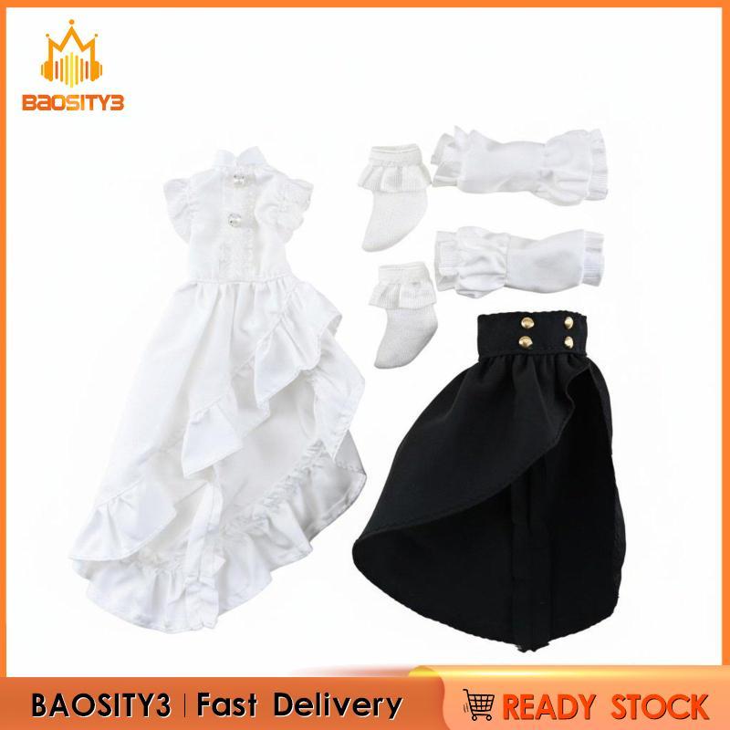 Váy Búp Bê Thanh Lịch Gothic Gothic Gothic Gothic Gothic Gothic Cao Thấp Váy Búp Bê Trang Phục Quần 