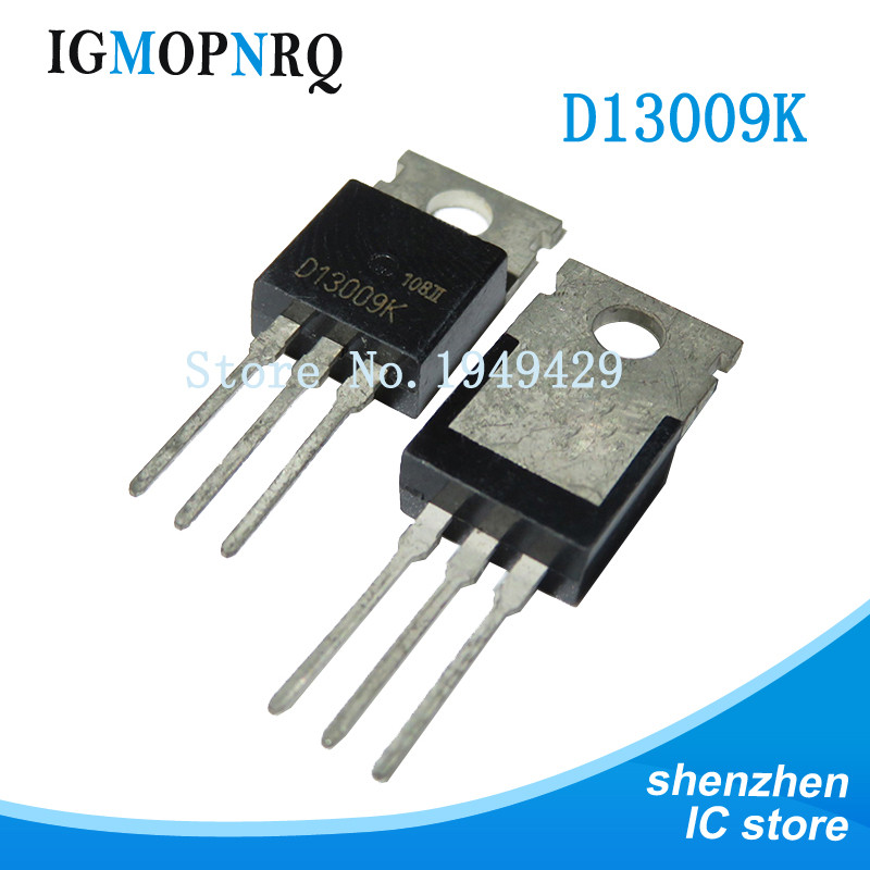 10 chiếc D13007K D13009K 13007K 13009K TO-220 gói bóng bán dẫn đích thực
