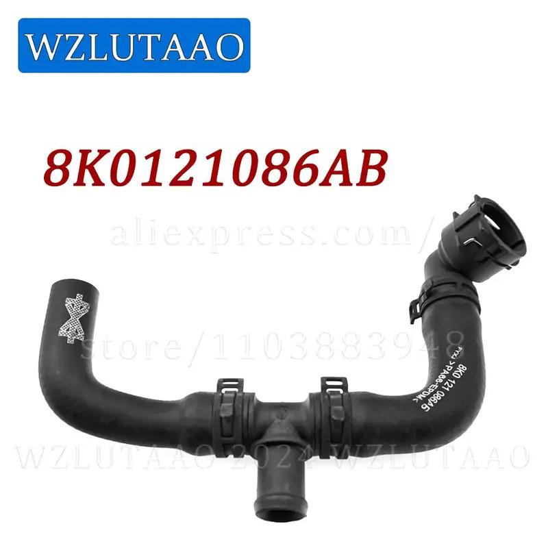 Ống làm mát động cơ có khớp nối tháo nhanh 8K0121086AB, 8K0 121 086 AB Dành Cho Xe Audi A4 S4 A5 S5 