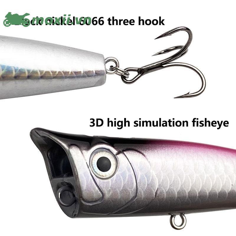 Mồi nhân tạo cứng Poper và Wobbler Crankbait, phù hợp cho cá chép - Pesca VN