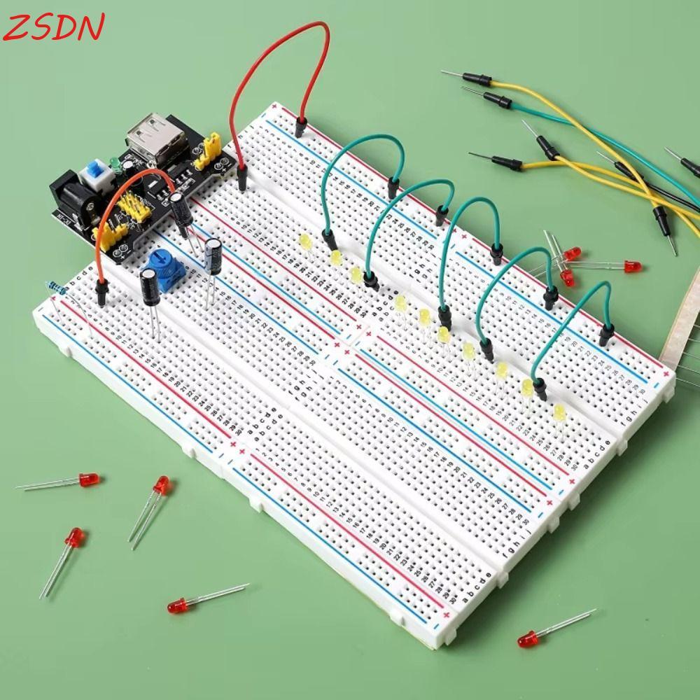 ZSDN Solderless Breadboard, Jumper Wires Electronic Prototyping Protoboard, Phát triển Board Kích th