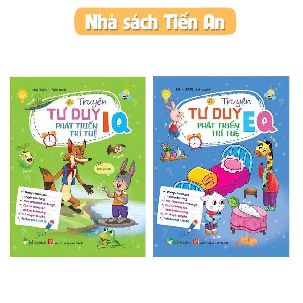 Sách - Truyện Tư Duy Phát Triển Trí Tuệ IQ-EQ