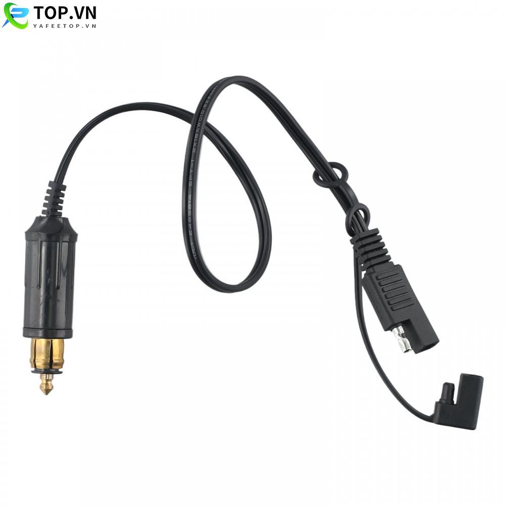Sạc xe máy GPS và lạm phát lốp SAE Plug A3 Cáp chuyển đổi hoàn toàn mới