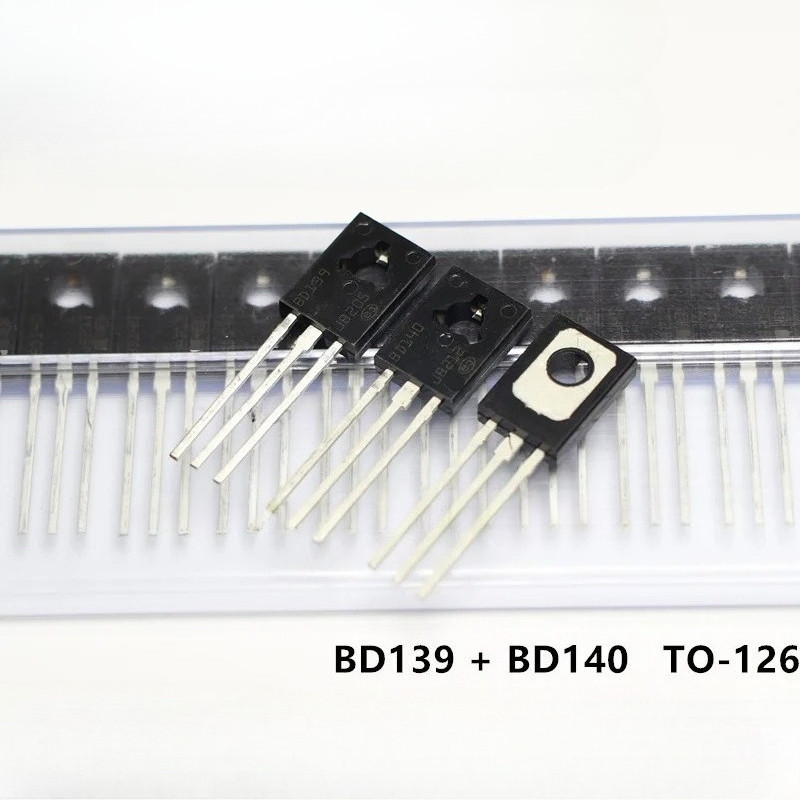 10 Cặp Transistor BD139 BD140 TO-126 nhập khẩu mới 100%