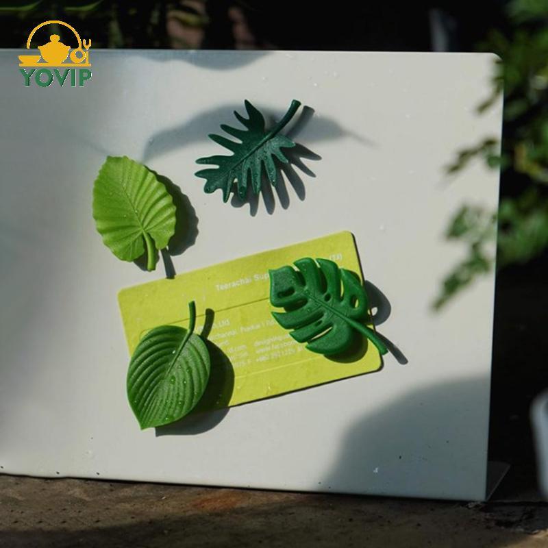 YOVIP 4 Nam Châm Tủ Lạnh ABS Mini Tủ Lạnh Stiers Chống Thấm Nước Cố Định Tủ Lạnh Nam Châm Lá Nhiệt Đ