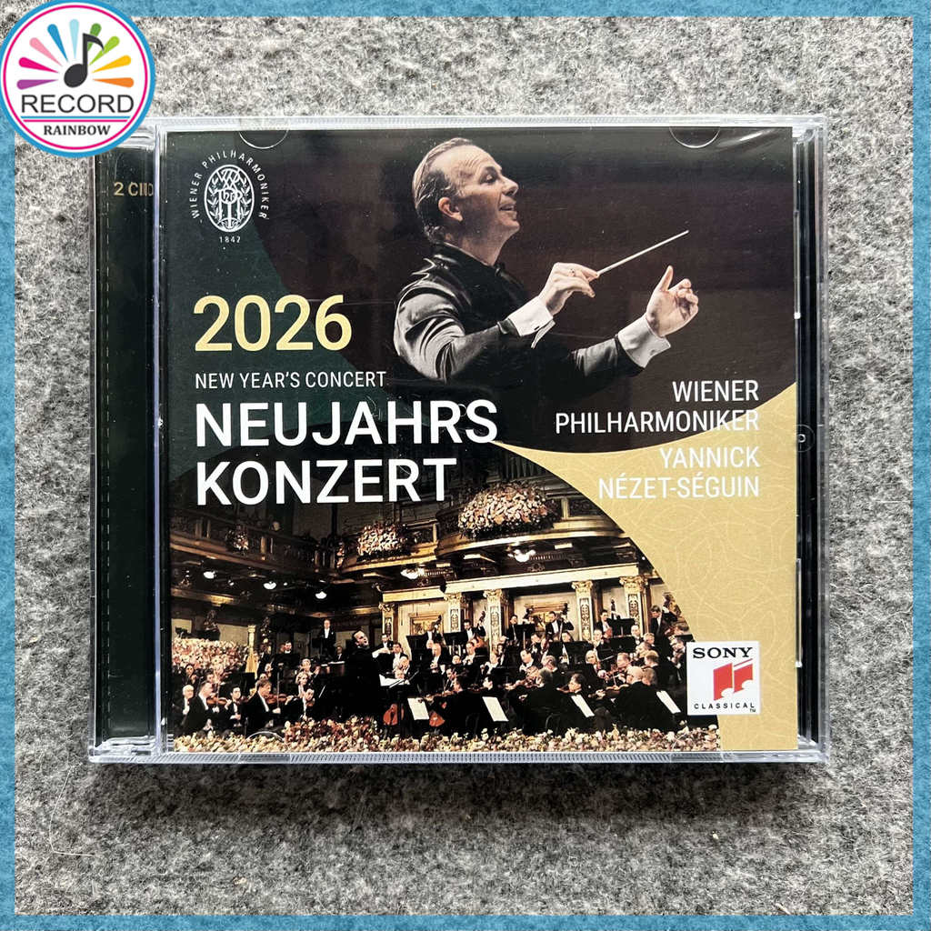 New Year's Concert 2026 Neujahrskonzert 2026 Original 2CD Album [Sealed] Brand New