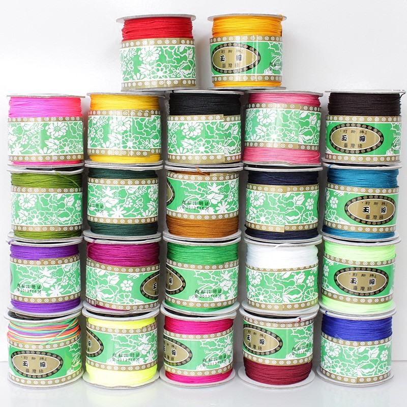 Trung Quốc Nút Thắt Dây Trang Sức Chủ Đề Đài Loan Ngọc Chỉ Handmade diy Dây Vòng Tay Dây Thắt Lưng D