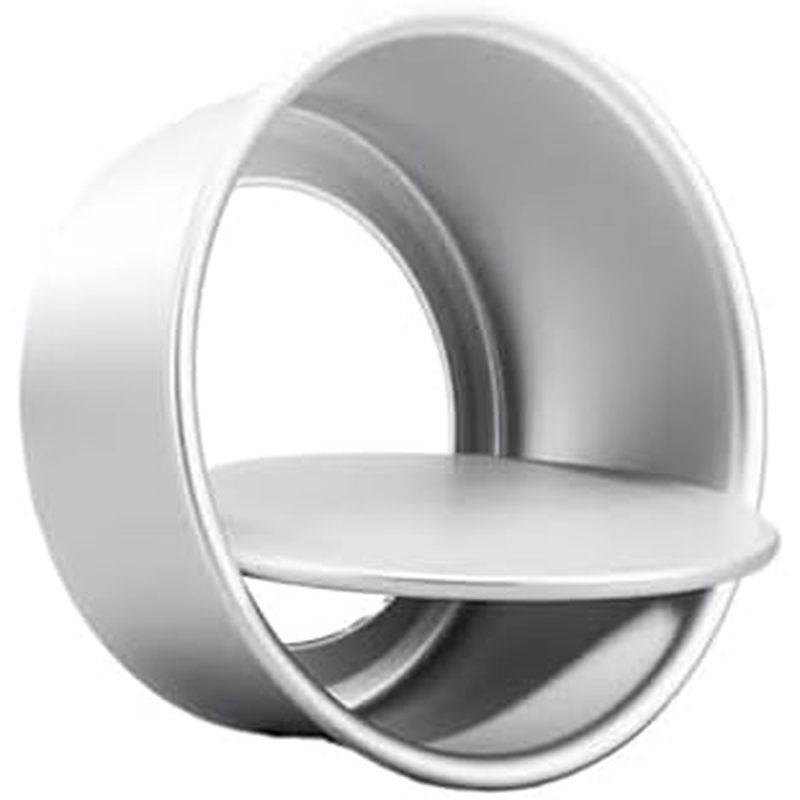 2/4/6/8/10/11/12/14inch Fixed Base Round Cake Pan Aluminum DIY Cakes Pastry Mould Cheesecake Mould N