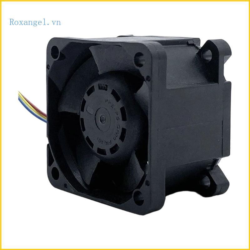 ROX 40x40x28mm Bộ định tuyến Quạt làm mát PC Làm mát yên tĩnh 12V 4 dây làm mát
