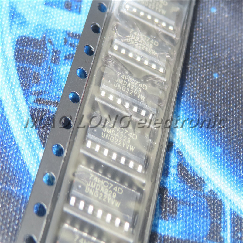 10 CÁI / lô 74HC74D SOP14 74HC74 SOP SN74HC74DR SOP-14 SN74HC74 SMD IC mới và nguyên bản Còn hàng