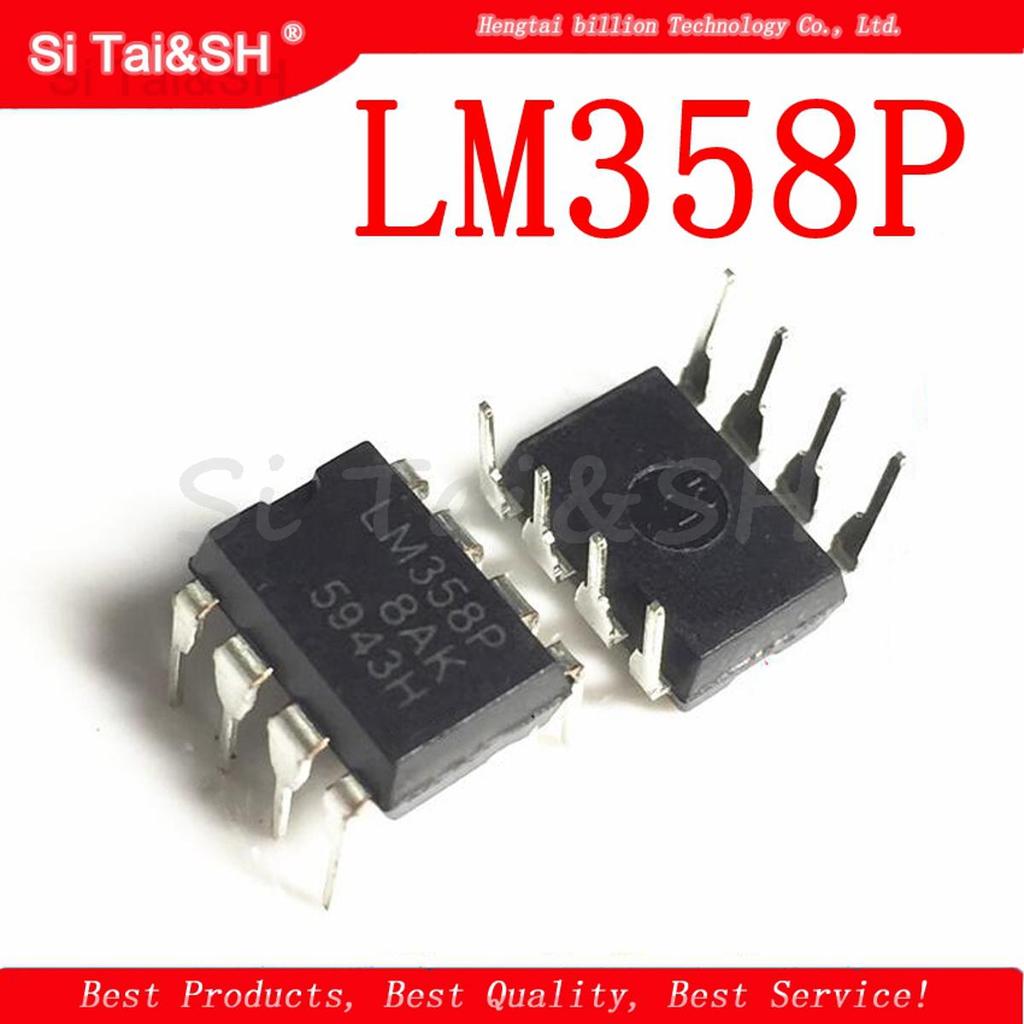 10 CÁI LM358P DIP8 LM358 DIP LM358N DIP-8 358P IC mới và nguyên bản