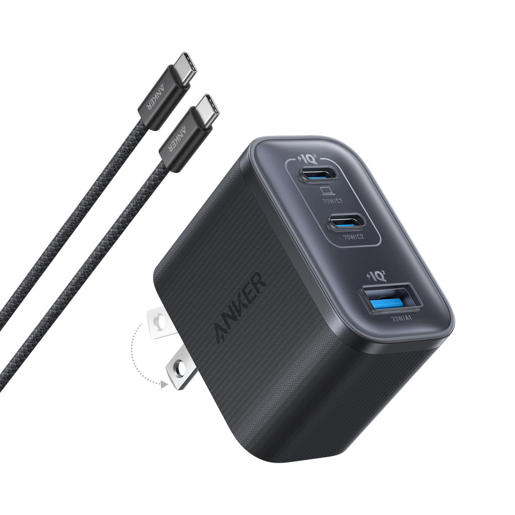 Bộ Sạc Nhanh ANKER A121A 70W 2C1A