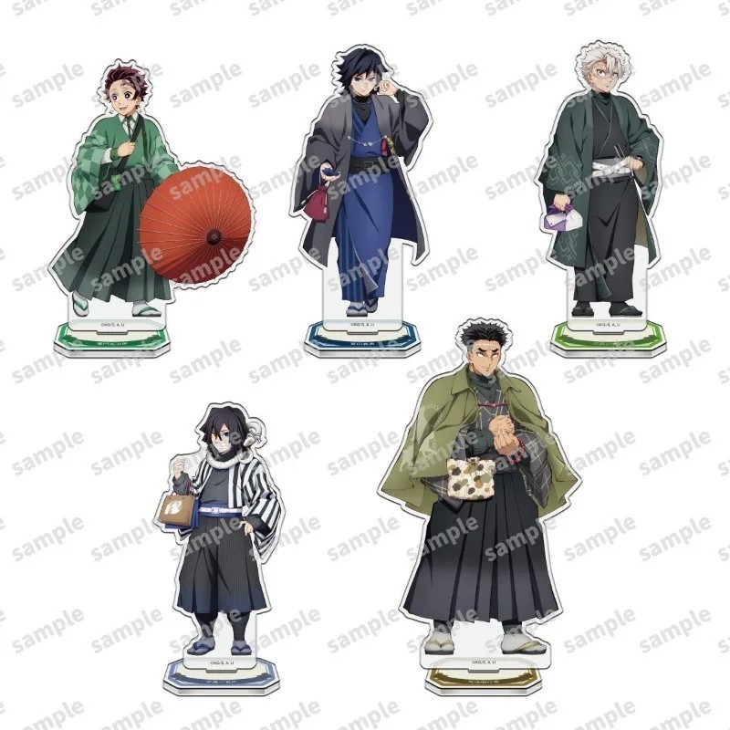 Mô hình Standee anime Thanh Gươm Diệt Quỷ Kimetsu no Yaiba trang trí bàn học Tanjiro Giyuu Sanemi Ob