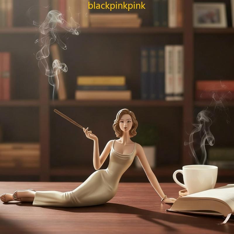 ĐEN Trang Trí Scent Stick Holder Scent Diffuser Tượng ABS Trang Trí Cho Để Bàn