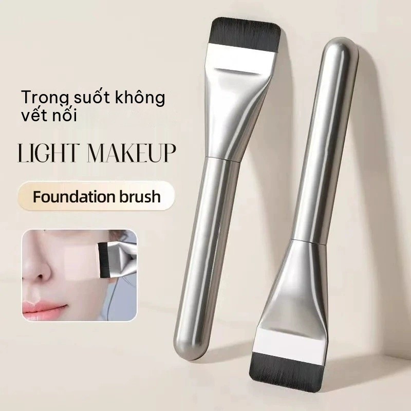 In-Line Foundation Brush Mask Brush Do Not Eat Foundation Brush Flat Head Foundation Makeup Brush No