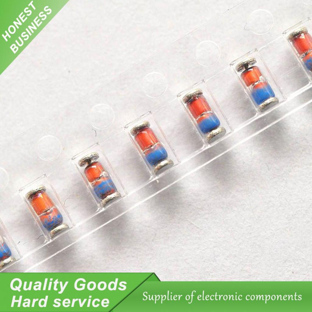 100 Chiếc 1N4148 LL4148 SMD SMT -34 Diode Chuyển Đổi Tín Hiệu Mới Chính Hãng