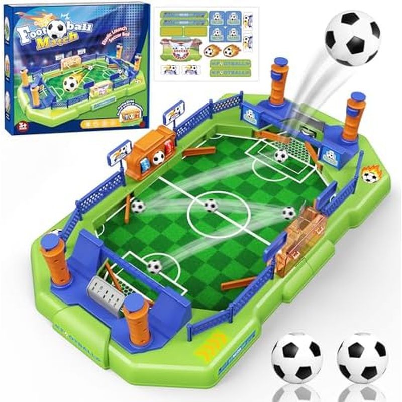 me for Kids, Mini Foosball Table Game for Boys & Girls Ages 3 4 5 6 7 8-12, Finger Football Pinball 