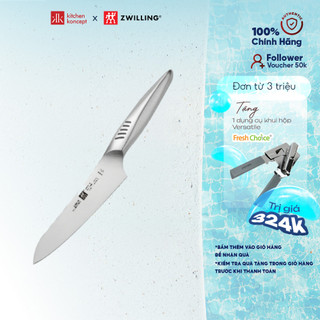 Dao bếp cao cấp Zwilling Fin 2 - Shotoh 13cm sản xuất tại Nhật cán thép không gỉ vệ sinh