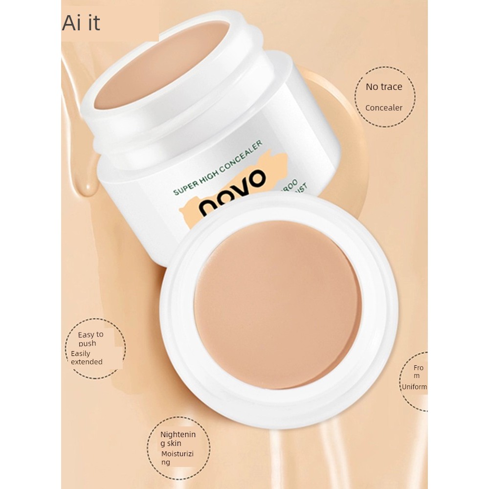 che khuyết the saem kem che khuyết điển Novo Spot Matte Dark Circles Eye Bag Concealer